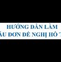 Đơn Xin Hỗ Trợ Xây Nhà