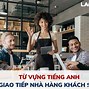 Từ Vựng Nhà Hàng Khách Sạn